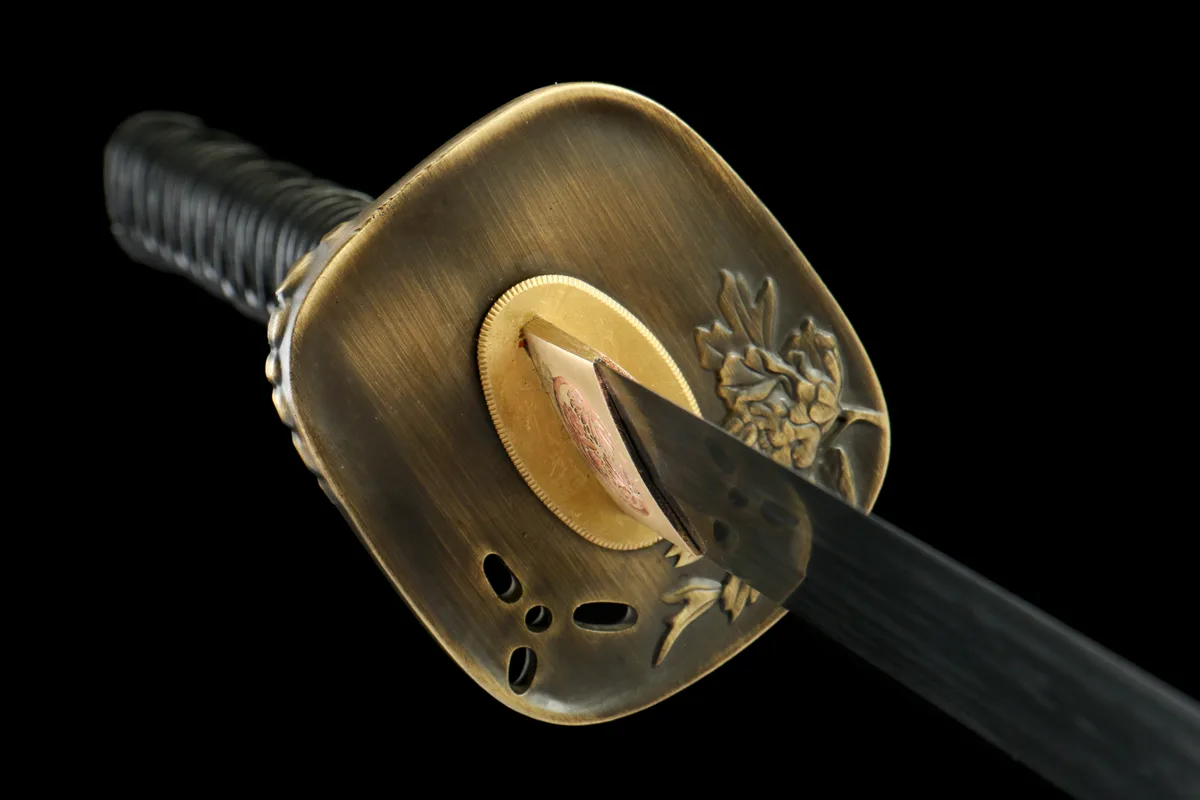 Aile de Corbeau - Katana Forge a la Main en Acier au carbone 1065 - Image 4