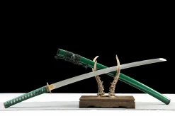 Alternative view of Bois Sacré - Katana Forge a la Main en Acier au carbone 1065