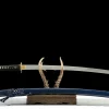 Braise Mourante - Katana Forge a la Main en Acier au carbone 1065