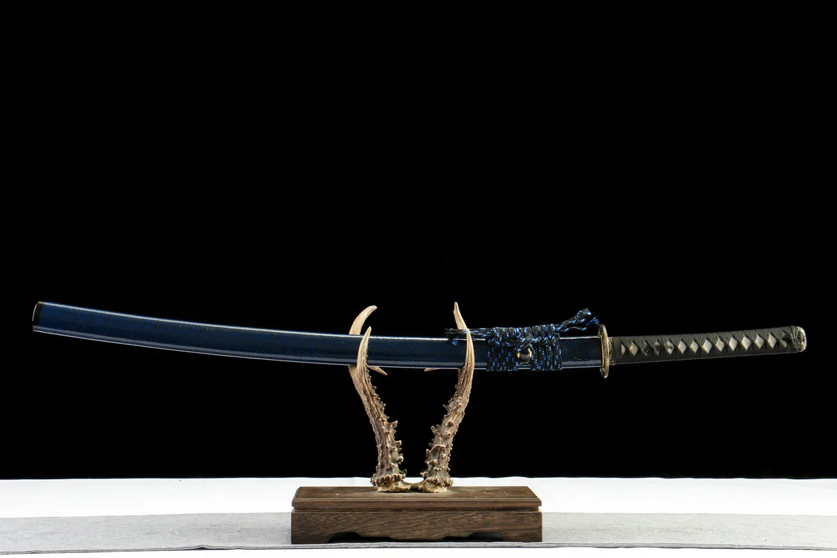 Braise Mourante - Katana Forge a la Main en Acier au carbone 1065 - Image 2