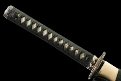 Alternative view of Cœur Ancestral - Katana Forge a la Main en Acier au carbone 1065