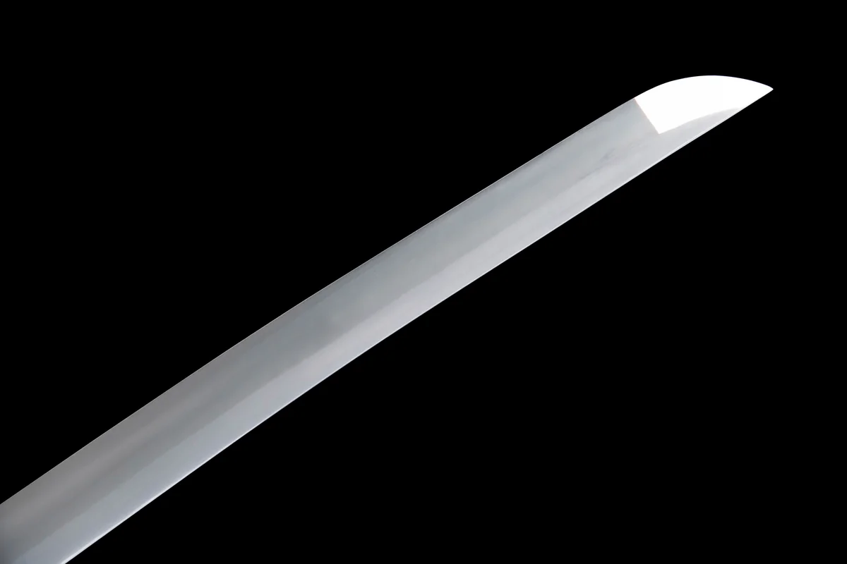Croc Blanc - Katana Forge a la Main en Acier au carbone 1065 - Image 6
