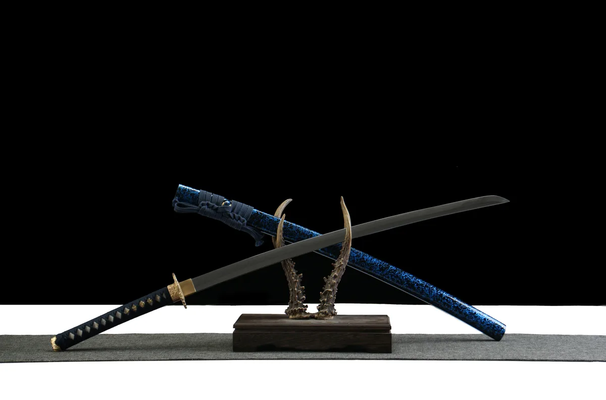 Dragon Noir - Katana Forge a la Main en Acier au carbone 1065 - Image 2