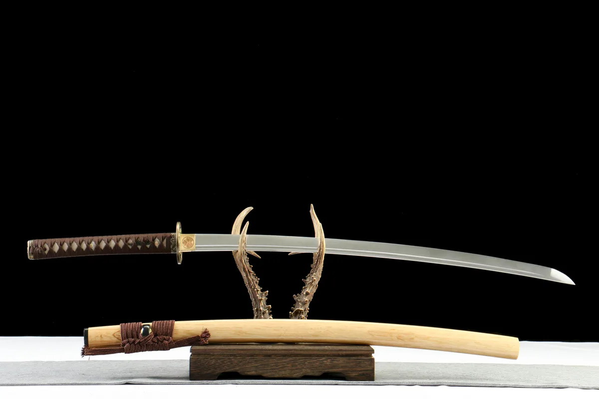 Éclat de Jade - Katana Forge a la Main en Acier au carbone 1065 - Image 2