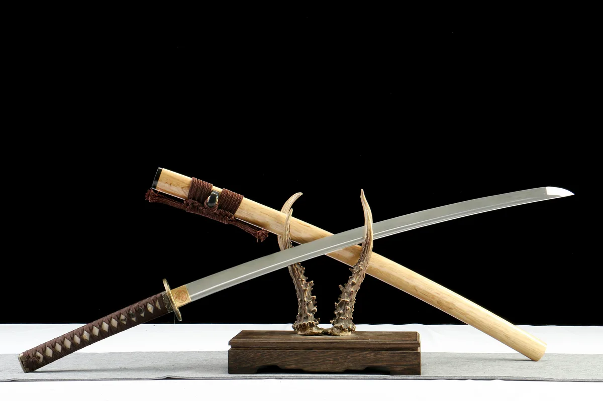 Éclat de Jade - Katana Forge a la Main en Acier au carbone 1065 - Image 3