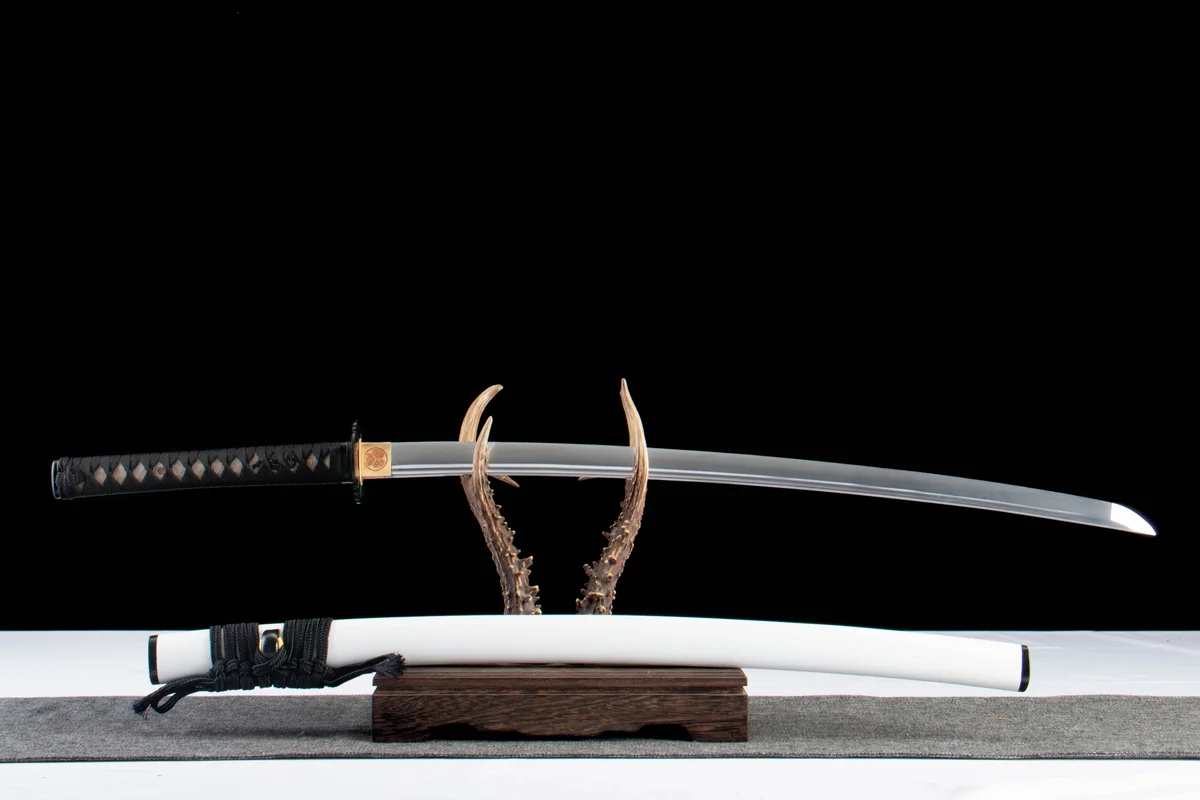 Esprit Vide - Katana Forge a la Main en Acier au carbone 1065 - Image 4