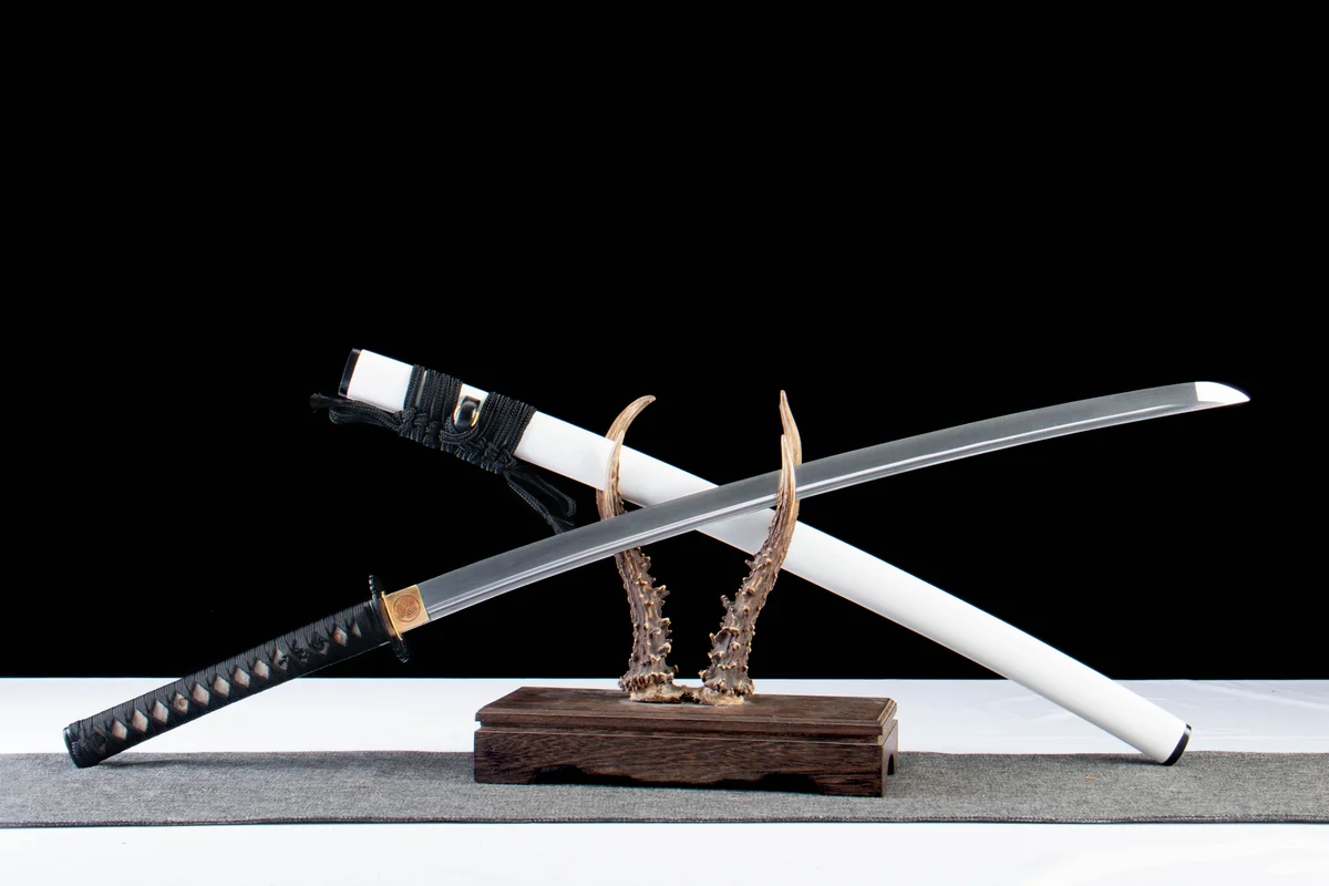 Esprit Vide - Katana Forge a la Main en Acier au carbone 1065 - Image 6