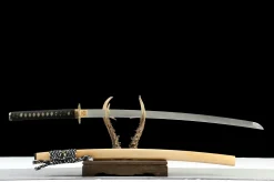 Alternative view of Étoile Noire - Katana Forge a la Main en Acier au carbone 1065