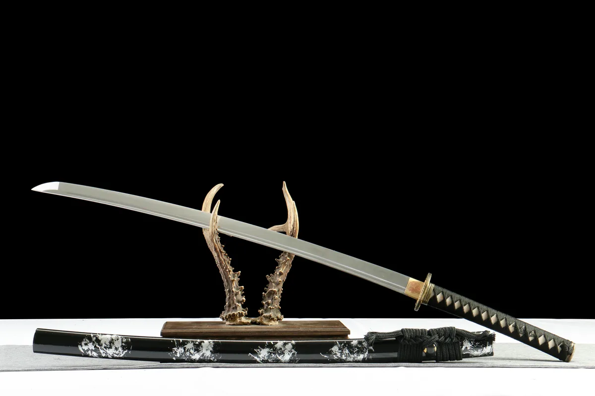 Fer Noir - Katana Forge a la Main en Acier au carbone 1065 - Image 6