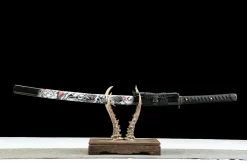 Fin du Monde - Katana Forge a la Main en Acier au carbone 1065