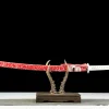 Flamme Furieuse - Katana Forge a la Main en Acier au carbone 1065