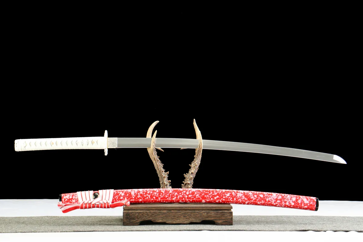 Flamme Furieuse - Katana Forge a la Main en Acier au carbone 1065 - Image 2
