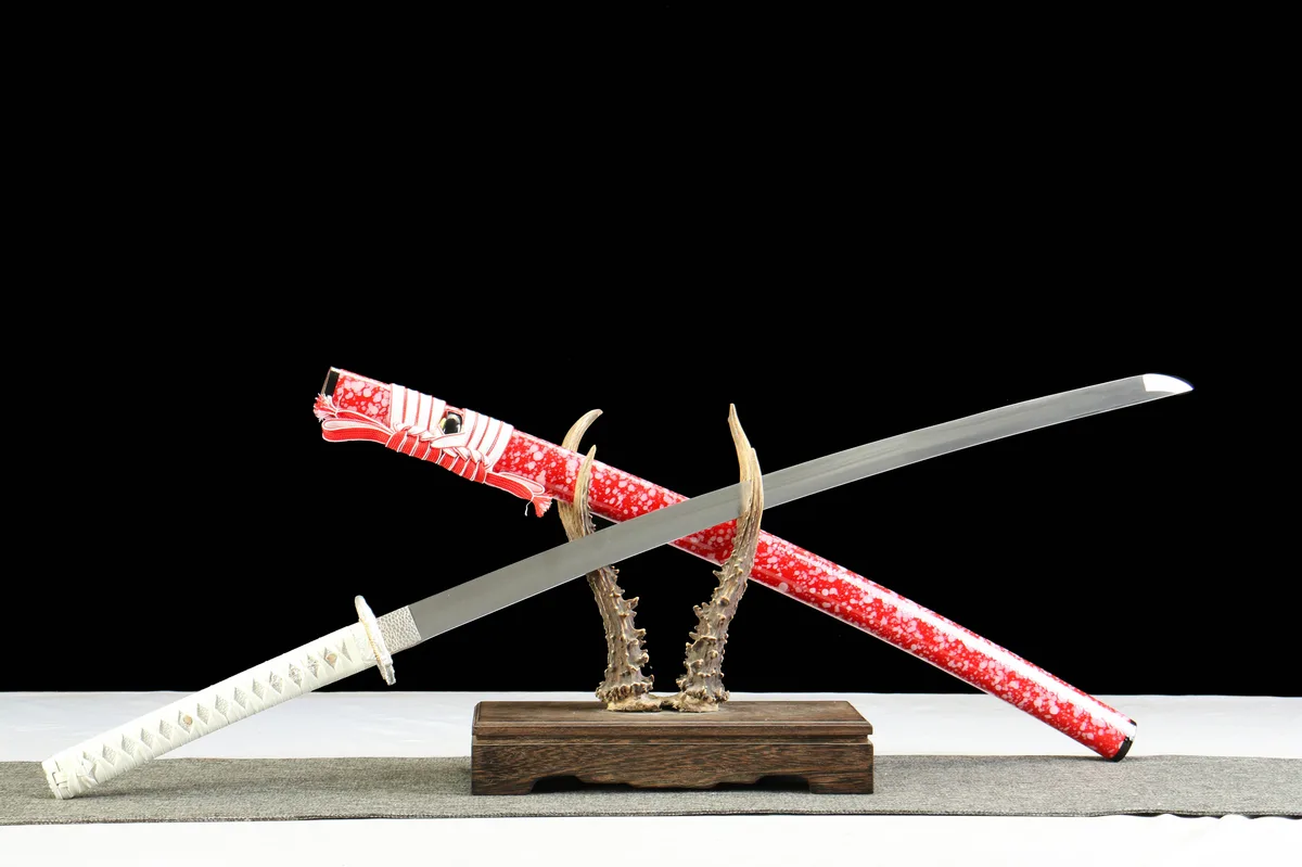 Flamme Furieuse - Katana Forge a la Main en Acier au carbone 1065 - Image 3