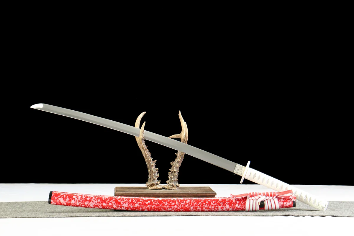 Flamme Furieuse - Katana Forge a la Main en Acier au carbone 1065 - Image 4