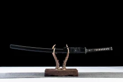 Gardien des Trois Cyprès - Katana Forge a la Main en Acier au carbone 1065
