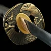 Griffe Cramoisie - Katana Forge a la Main en Acier au carbone 1065
