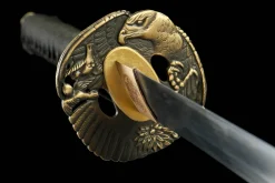 Griffe Cramoisie - Katana Forge a la Main en Acier au carbone 1065