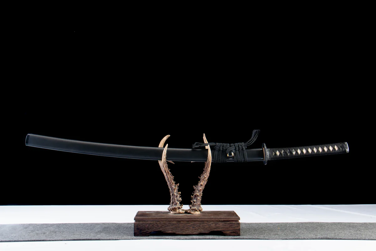 Héritage de Hanzo - Katana Forge a la Main en Acier au carbone 1065 - Image 3