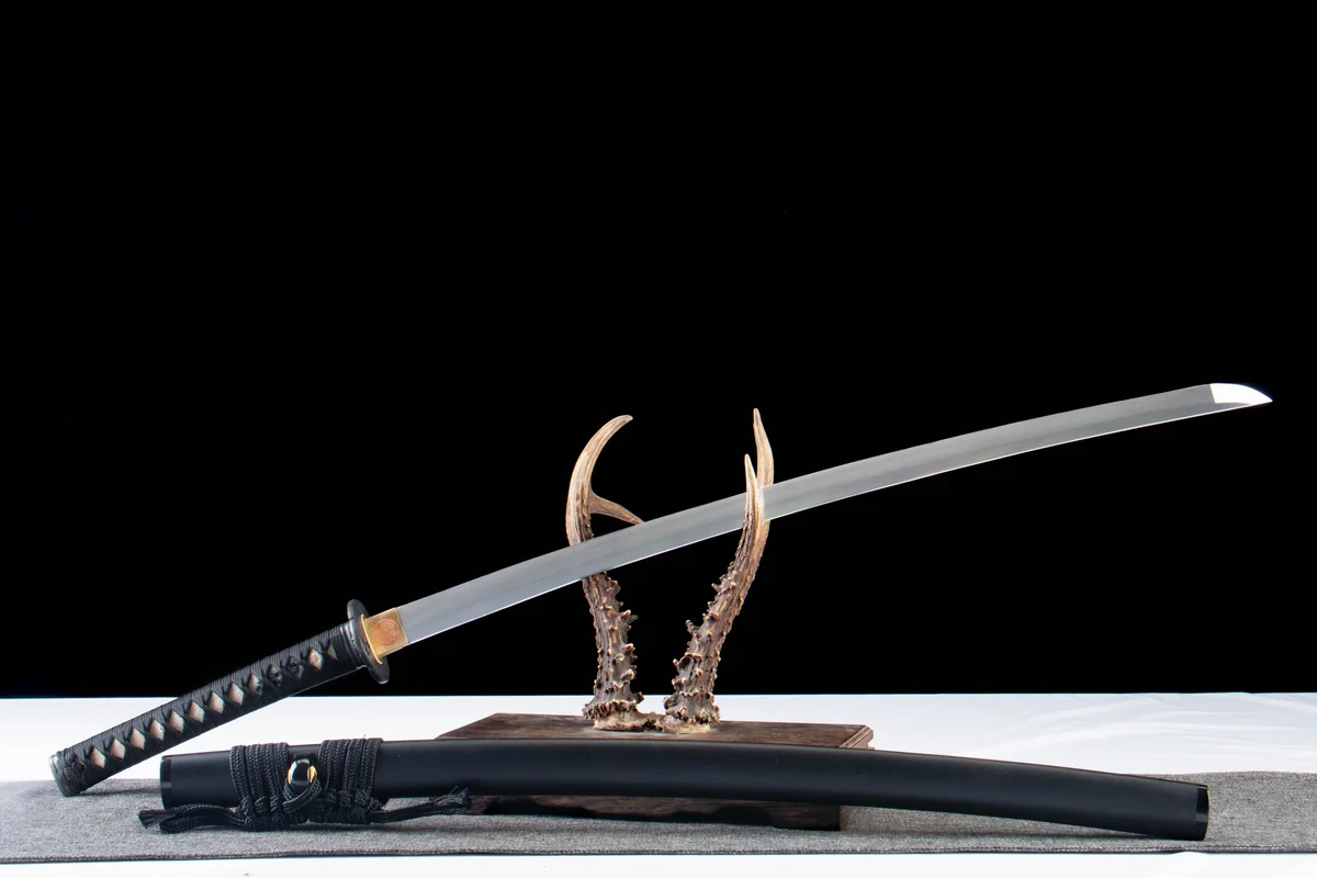 Héritage de Hanzo - Katana Forge a la Main en Acier au carbone 1065 - Image 7
