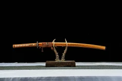 Inferno d'Obsidienne - Katana Forge a la Main en Acier au carbone 1065