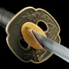 Katana Acier d'Automne - Katana Forge a la Main en Acier au carbone 1065