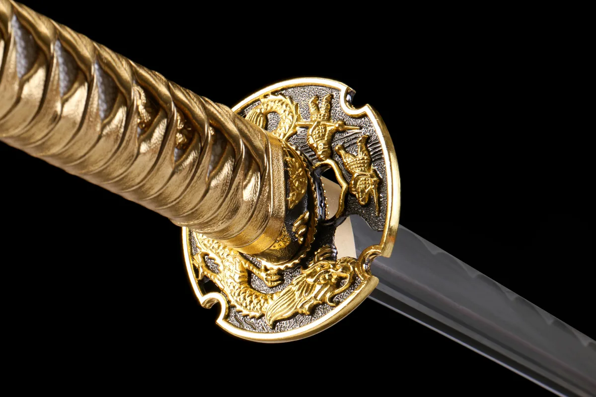 Katana Calme de Fer - Katana Forge a la Main en Acier au carbone 1065 - Image 12