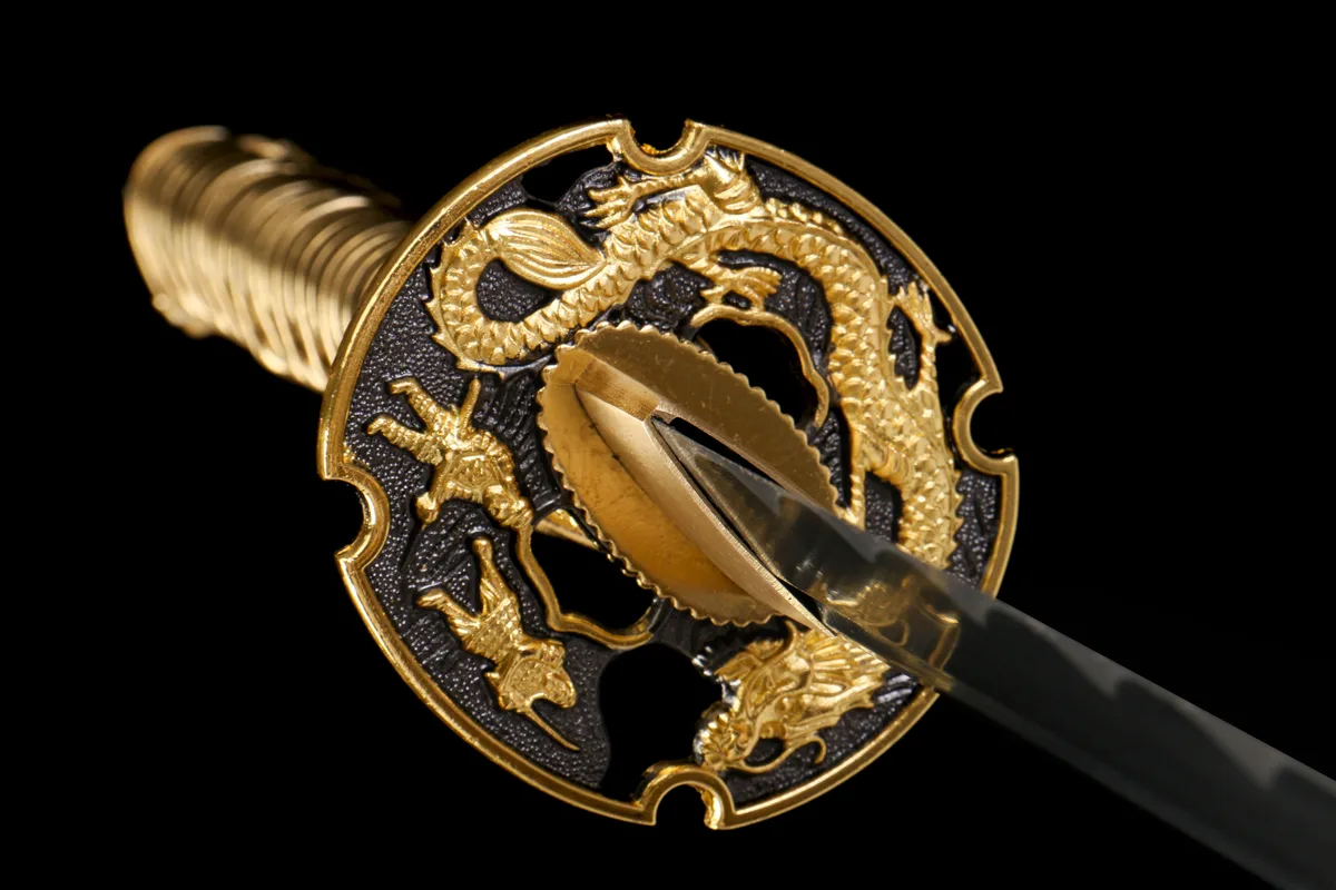 Katana Calme de Fer - Katana Forge a la Main en Acier au carbone 1065 - Image 8