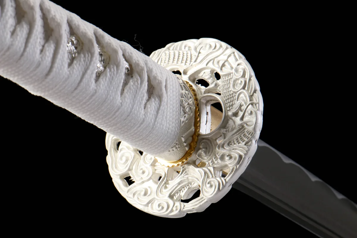 Katana Forgée à la Main en Acier 1065 Haute Carbone - Katana Forge a la Main en Acier au carbone 1065 - Image 12