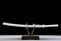 Alternative view of Katana Forgée à la Main en Acier 1065 Haute Carbone - Katana Forge a la Main en Acier au carbone 1065