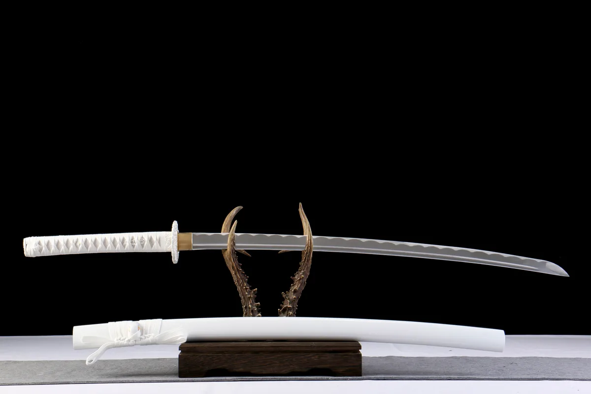 Katana Forgée à la Main en Acier 1065 Haute Carbone - Katana Forge a la Main en Acier au carbone 1065 - Image 3