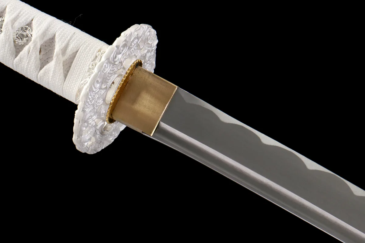 Katana Forgée à la Main en Acier 1065 Haute Carbone - Katana Forge a la Main en Acier au carbone 1065 - Image 8