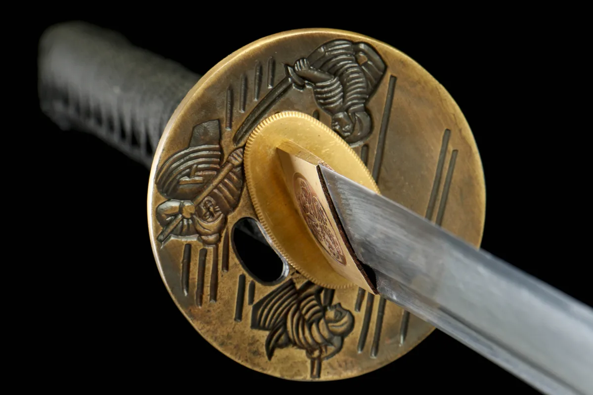 Katana Forgée Main 1065 Acier Carbone - Katana Forge a la Main en Acier au carbone 1065 - Image 6