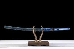 Katana Route Sous la Lune - Katana Forge a la Main en Acier au carbone 1065