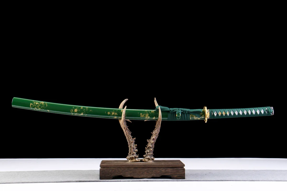 Katana Tranchant de Tempête - Katana Forge a la Main en Acier au carbone 1065