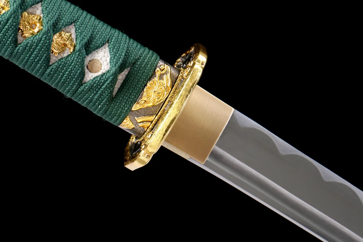 Katana Tranchant de Tempête - Katana Forge a la Main en Acier au carbone 1065 - Image 10