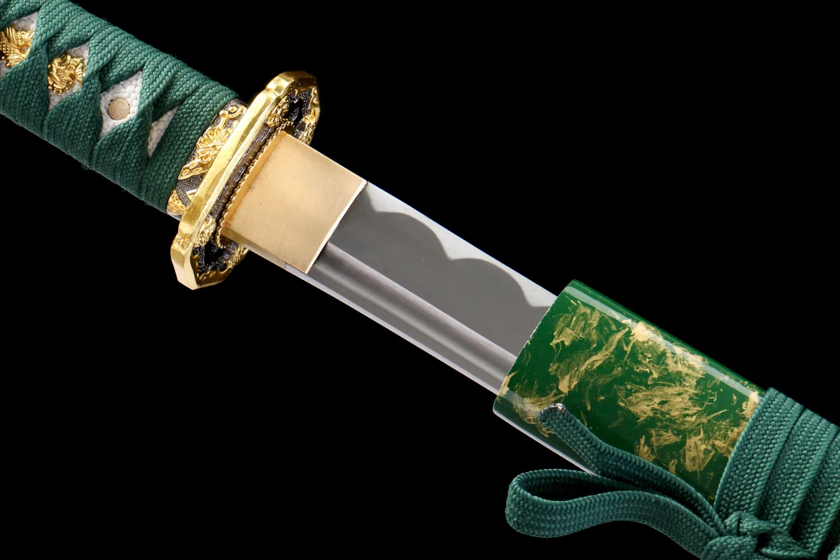 Katana Tranchant de Tempête - Katana Forge a la Main en Acier au carbone 1065 - Image 14
