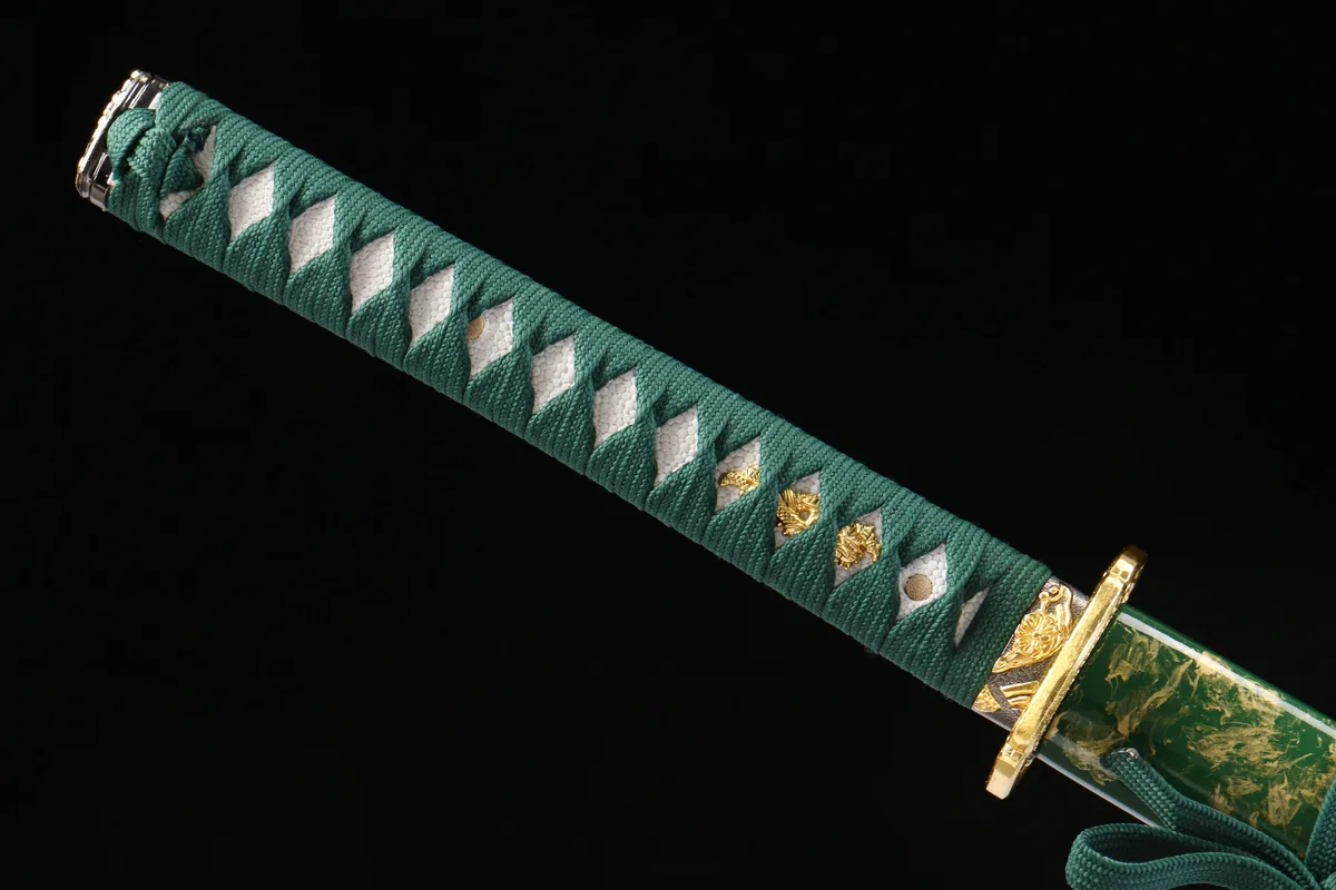 Katana Tranchant de Tempête - Katana Forge a la Main en Acier au carbone 1065 - Image 15