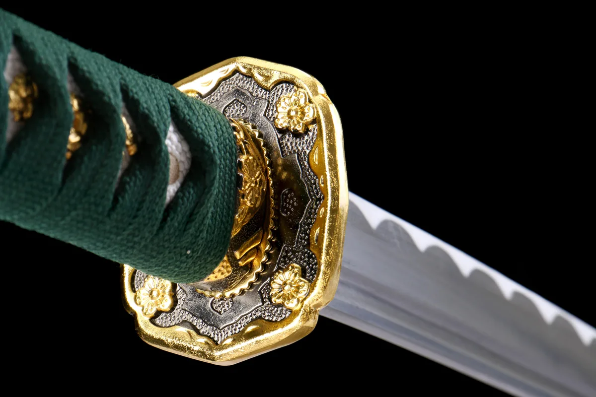 Katana Tranchant de Tempête - Katana Forge a la Main en Acier au carbone 1065 - Image 8