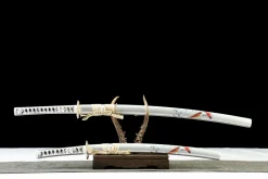 Koï — Ensemble Assorti - Katana Forge a la Main en Acier au carbone 1065