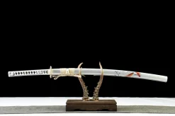 Alternative view of Koï — Ensemble Assorti - Katana Forge a la Main en Acier au carbone 1065