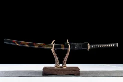 Alternative view of Lame de Compassion - Katana Forge a la Main en Acier au carbone 1065
