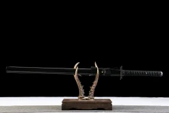 Lame Silencieuse - Katana Forge a la Main en Acier au carbone 1065