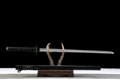 Alternative view of Lame Silencieuse - Katana Forge a la Main en Acier au carbone 1065