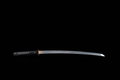 Alternative view of Lame Yin-Yang - Katana Forge a la Main en Acier au carbone 1065