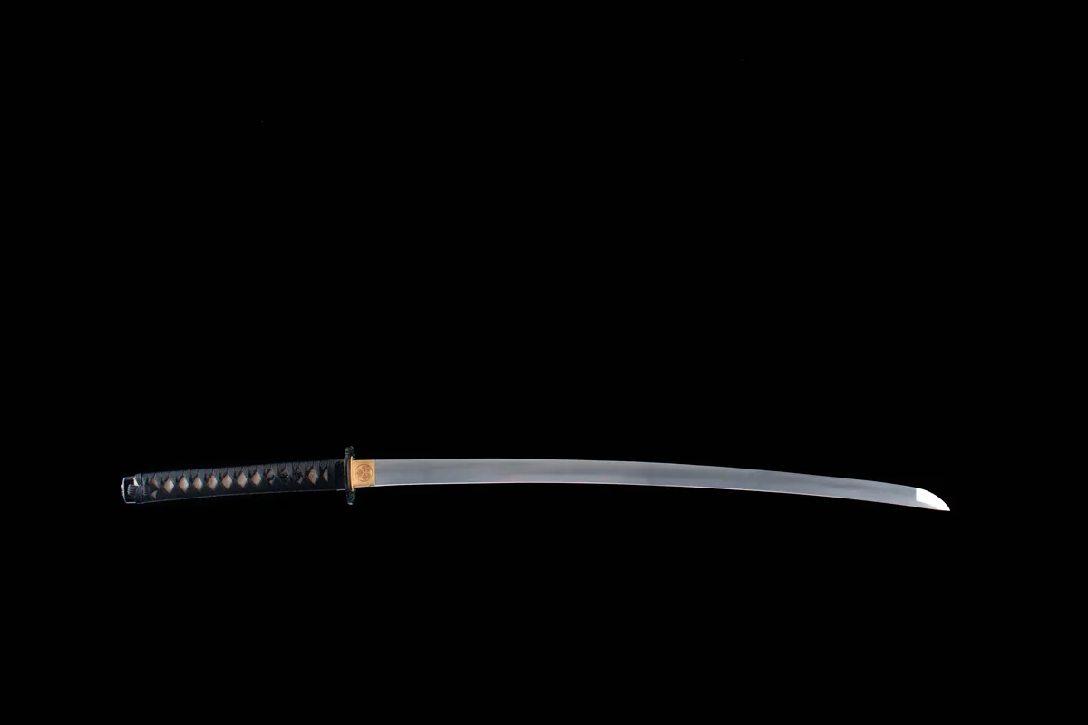 Lame Yin-Yang - Katana Forge a la Main en Acier au carbone 1065 - Image 2