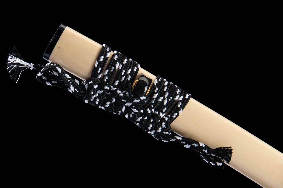 Lame Yin-Yang - Katana Forge a la Main en Acier au carbone 1065 - Image 6