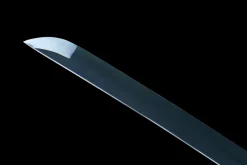 Marée d'Azur - Katana Forge a la Main en Acier au carbone 1065