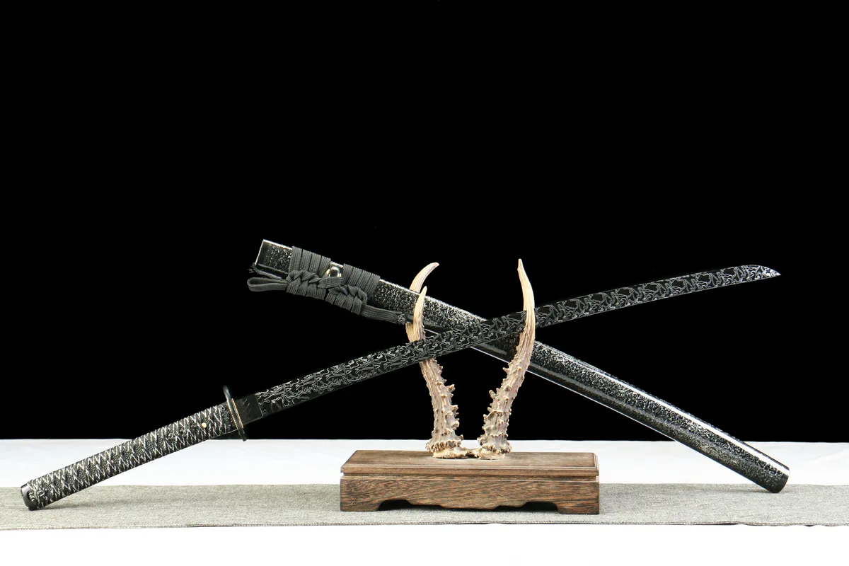 Marque du Démon - Katana Forge a la Main en Acier au carbone 1065 - Image 3