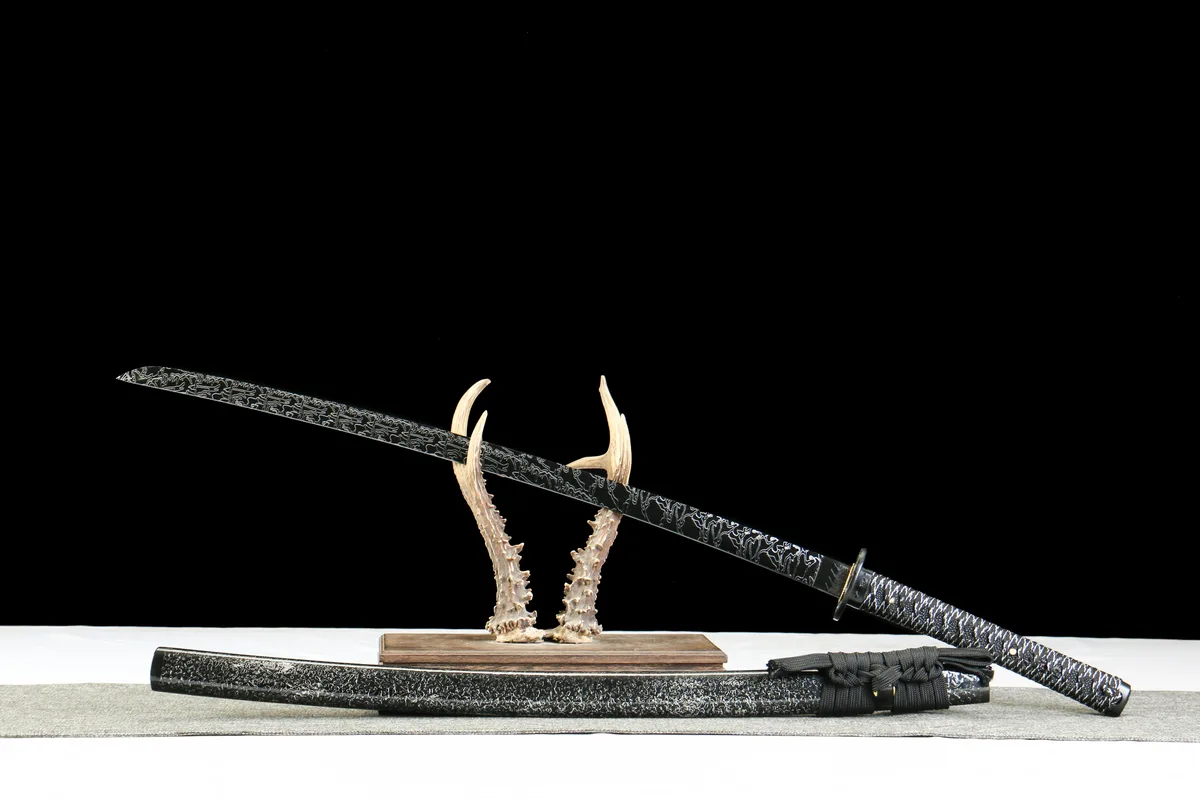 Marque du Démon - Katana Forge a la Main en Acier au carbone 1065 - Image 4