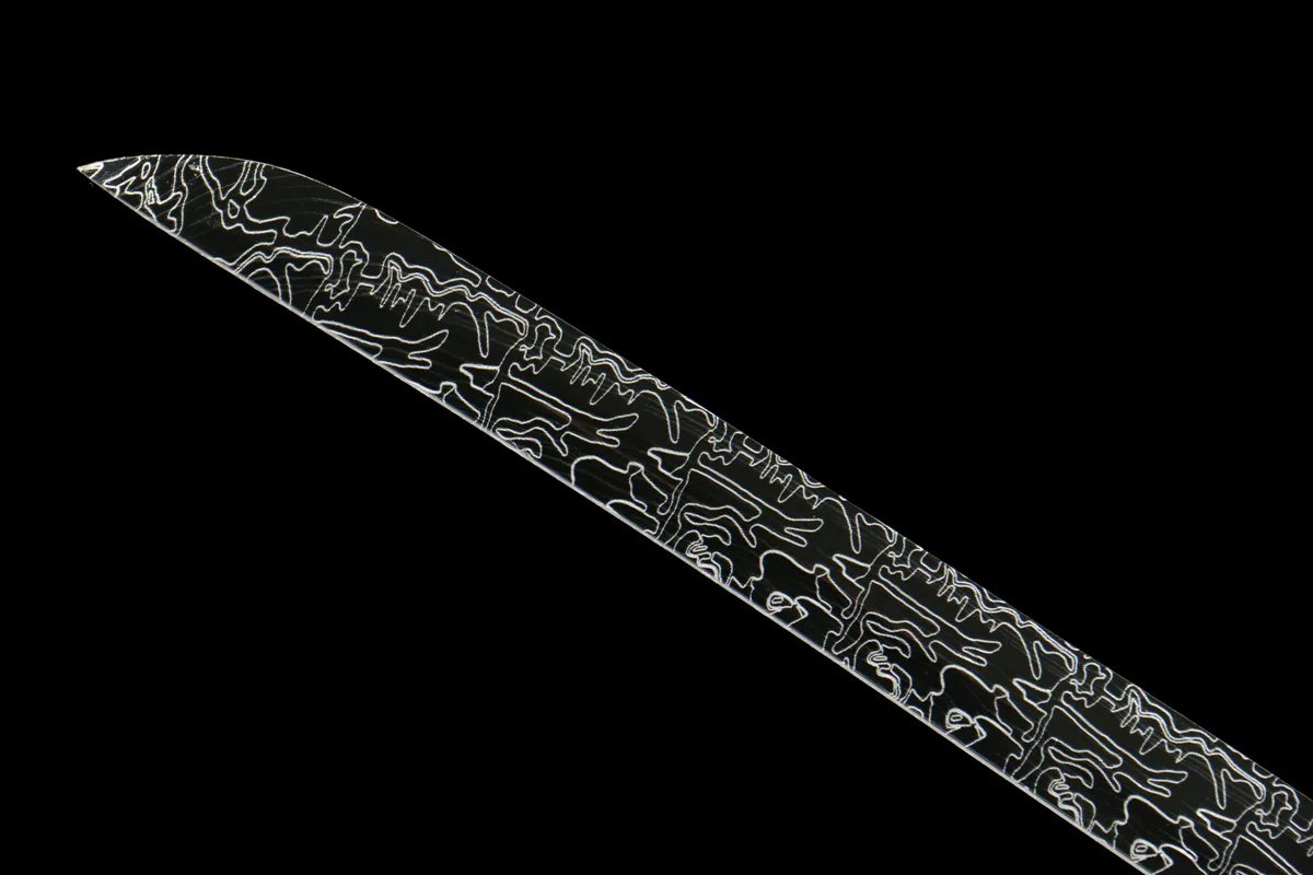 Marque du Démon - Katana Forge a la Main en Acier au carbone 1065 - Image 5